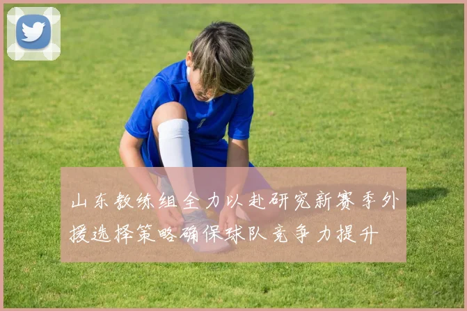 山东教练组全力以赴研究新赛季外援选择策略确保球队竞争力提升