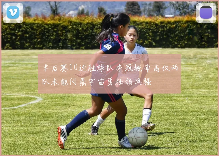 季后赛10连胜球队夺冠概率高仅两队未能问鼎宇宙勇独领风骚